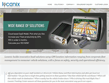 Tablet Screenshot of locanix.com